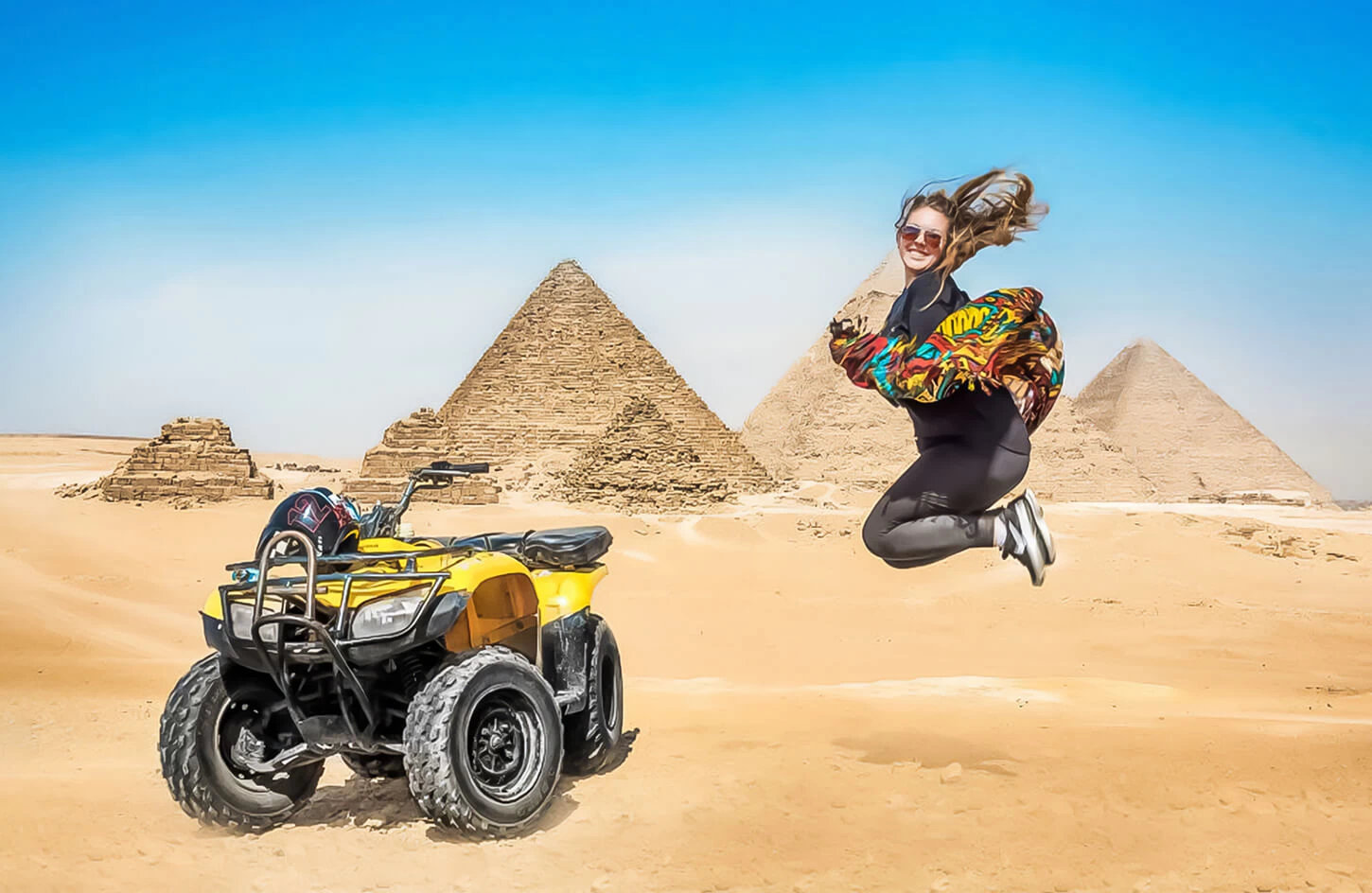 Quad Bike Safari in Giza Pyramids Plateau