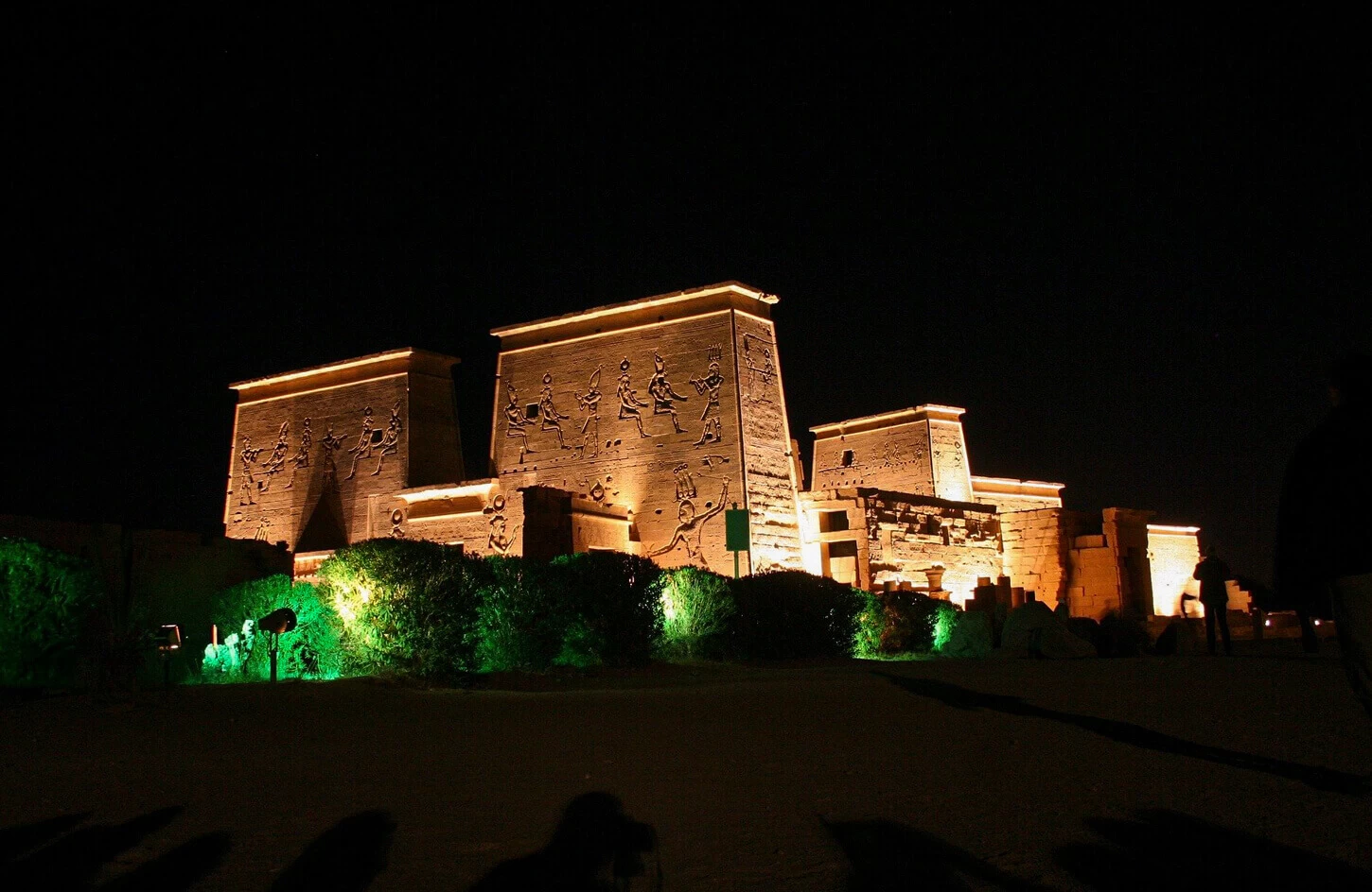 Sounds and Lights at the Temple of Philae