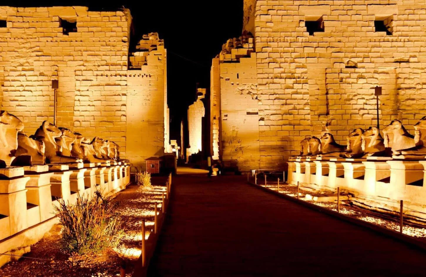 Sound and Light Show in Karnak